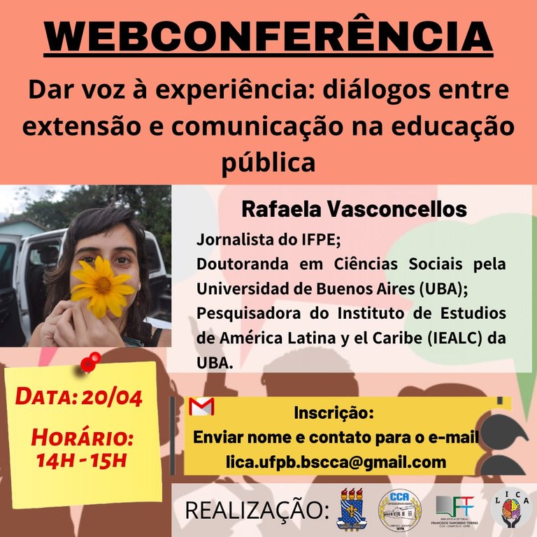 Webconferência - Dar voz à experiência